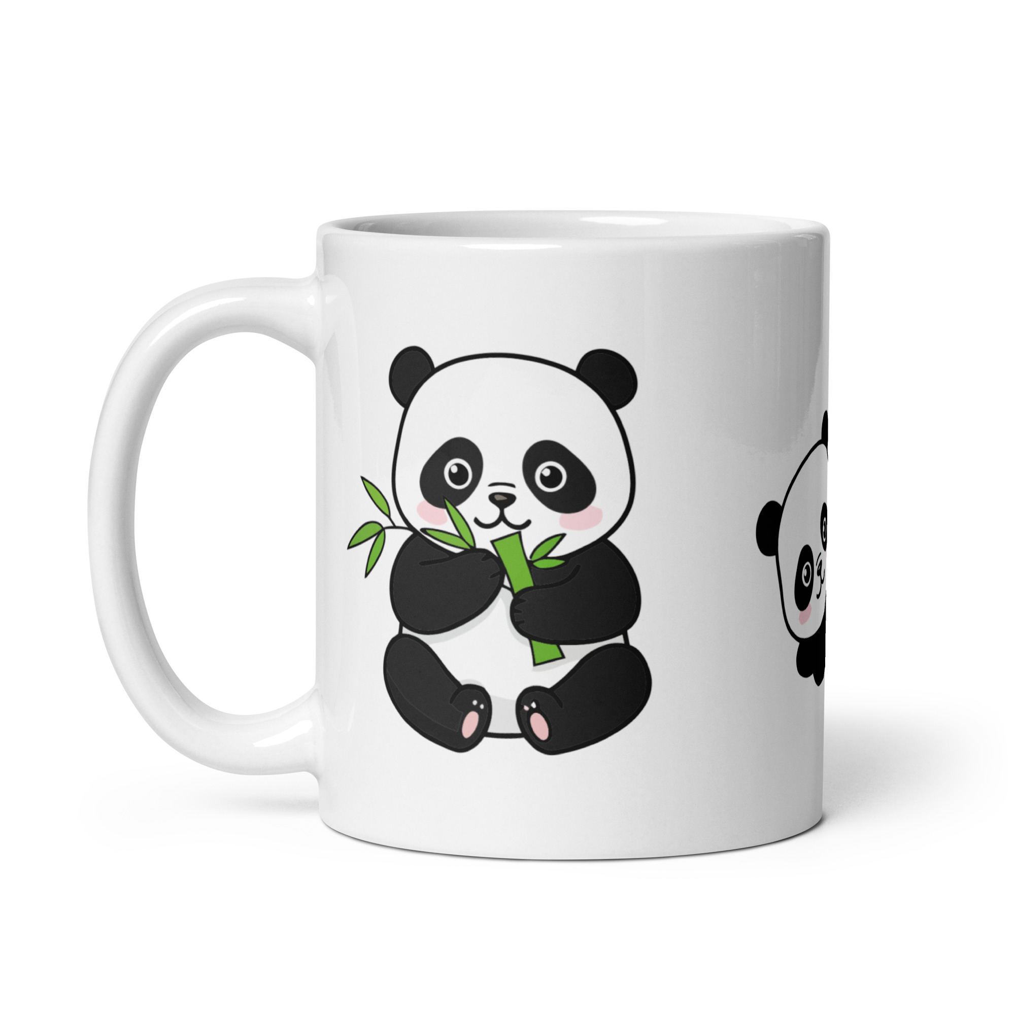 PANDA White glossy mug - Image 2
